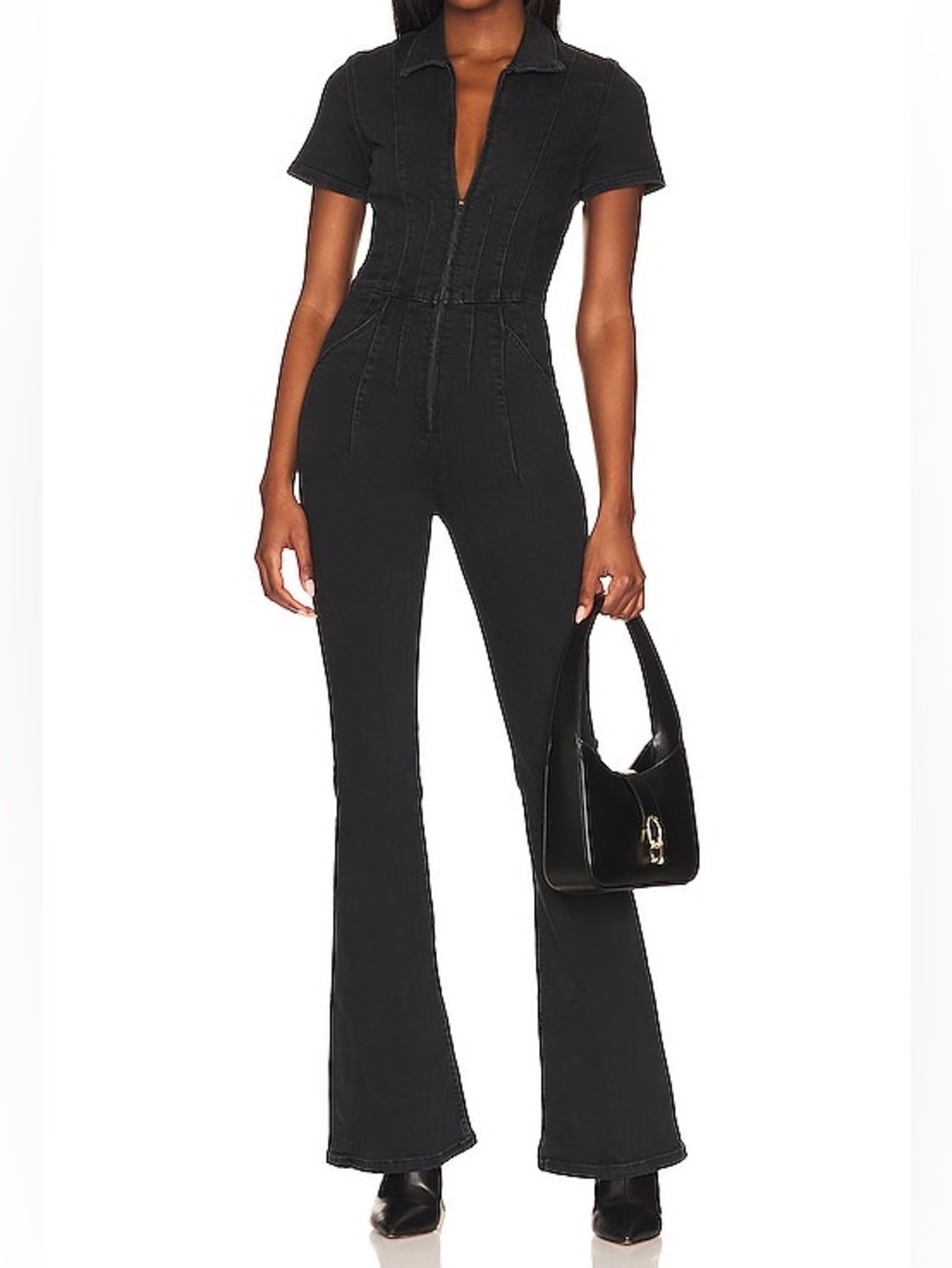 Free People Jayde Denim Jumpsuit